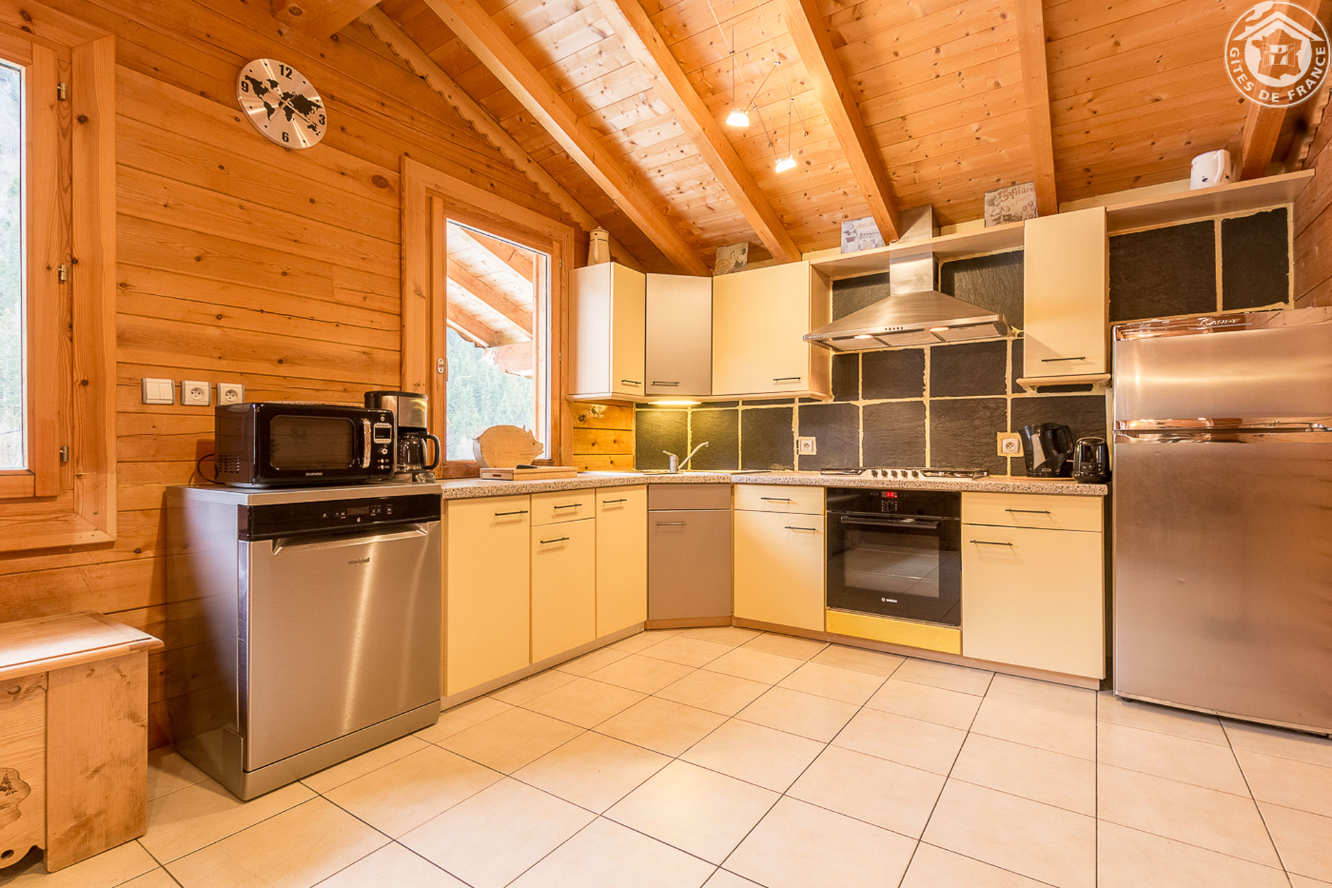 kitchen chalet Lo Capstoa Hauteluce